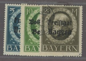 Bavaria #228-230 Used Single