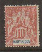 Martinique #39 Mint