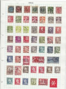 denmark stamps ref 12048