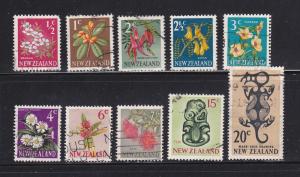 New Zealand 382-387, 389-390, 395-396 U Various