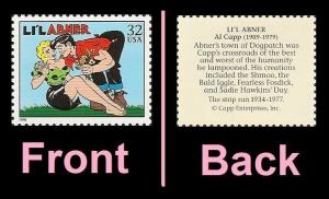 US 3000q Comic Strip Classics Li'L Abner 32c single MNH 1995