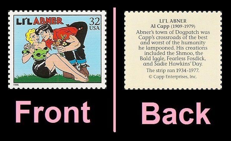 US 3000q Comic Strip Classics Li'L Abner 32c single MNH 1995