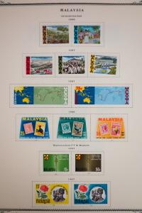 Malaysia 1960's to 1970's Stamp Collection