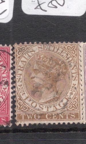 Malaya, Straits Settlements SG 50 VFU (1ddo)