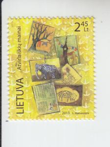 2013 Lithuania Postcrossing  (Scott NA) MNH