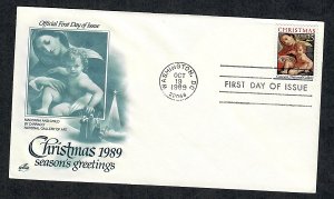 2427 Christmas Unaddressed ArtCraft FDC