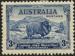 Australia, Scott #148, Unused, Hinged