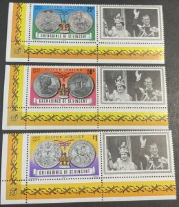 ST.VINCENT/GRENADINES # 116-118--MINT NEVER/HINGED-COMPLETE SET WITH LABLES-1977