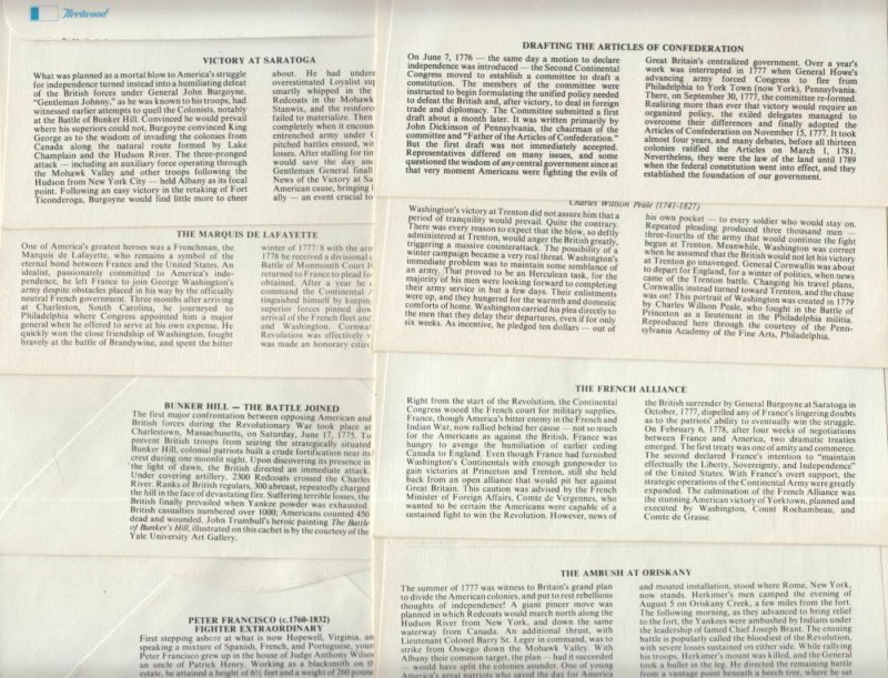 1976 American Revolution History set of 20 different premium Fleetwood cachets