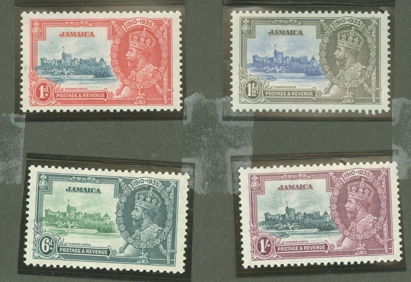 Jamaica #109-112  Single (Complete Set)