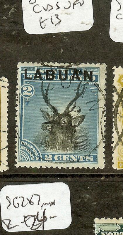 LABUAN (P2907B) 2C  DEER  SG63  SON  CDS VFU