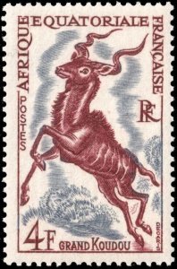 French Equatorial Africa #198  MNH - Greater Kudu (1957)