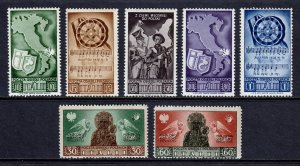 Italy - 1945 Polish resettlement issues - 7 values - MNH