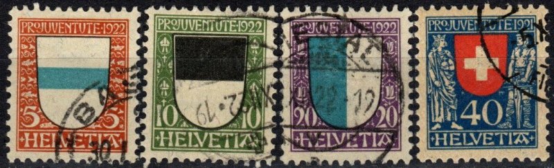 Switzerland #B21-4  F-VF Used CV $107.75 (X2420)