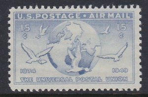 C43 Globe and Doves MNH