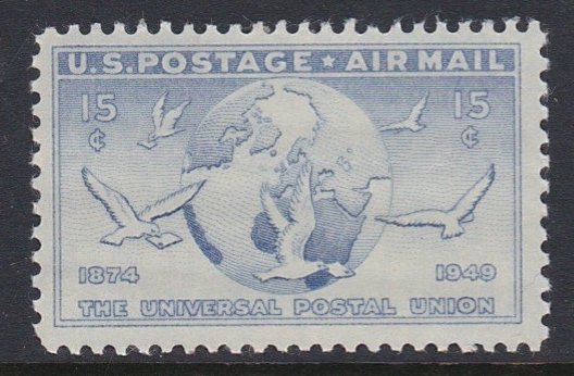 C43 Globe and Doves MNH