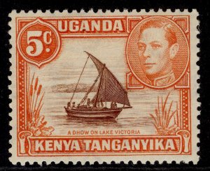 Kenya Uganda Tanganyika Gvi SG132, 5c Black & Green, NH New Condition-