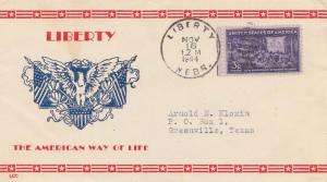 United States Nebraska Liberty 1944 duplex  1865-1992  Liberty the American W...