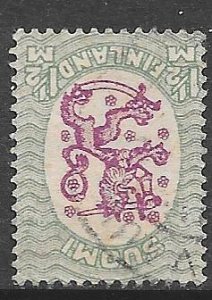 Finland 135: 1.5m Arms of the Republic, used, F-VF