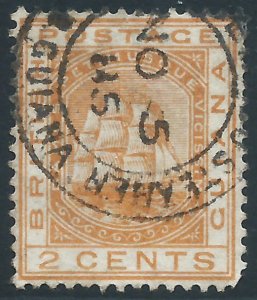 British Guiana, Sc #108, 2c Used