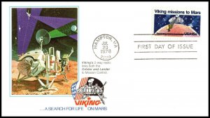 10959 OAS-CNY FDC SCOTT 1759 – 1978 15c Viking Missions to Mars