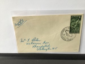 New Zealand 1959 Harbour Bridge Open stamps cover R25905