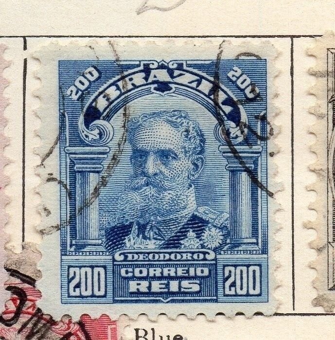 Brazil 1906 Early Issue Fine Used 200r. 182957
