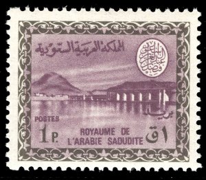MOMEN: SAUDI ARABIA SC #393 1966-76 FAISAL CARTOUCHE MINT OG NH LOT #65623