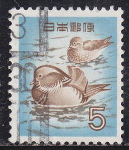 Japan 611 Mandarin Ducks 1955