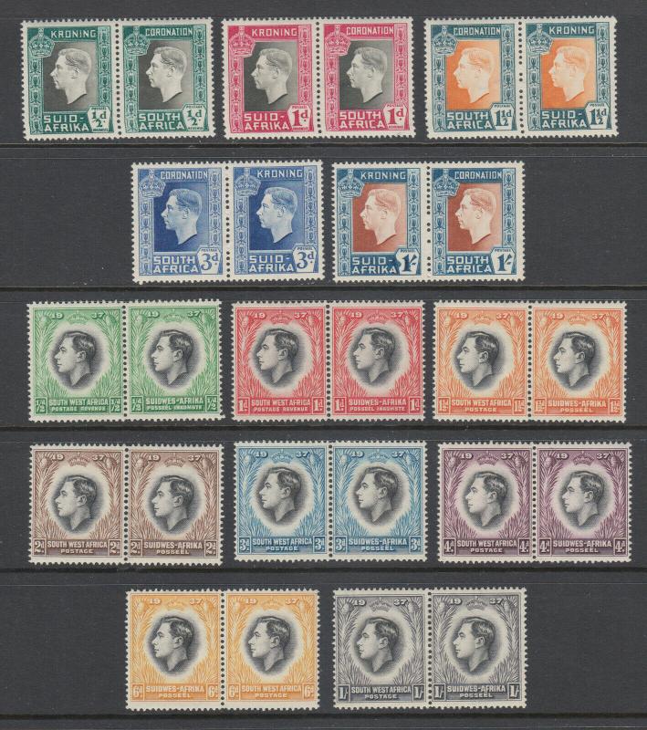 British Commonwealth, 1937 Coronation of KGVI, complete OMNIBUS set, 191 stamps