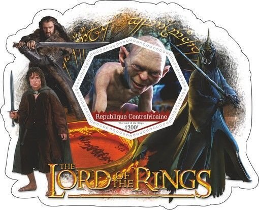 Stamps. Cinema. The Lord of the Rings 2021 year 10 sheets perforated MNH**