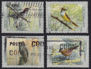 Canada - 1998 - Scott #1710-1713 - used - Birds