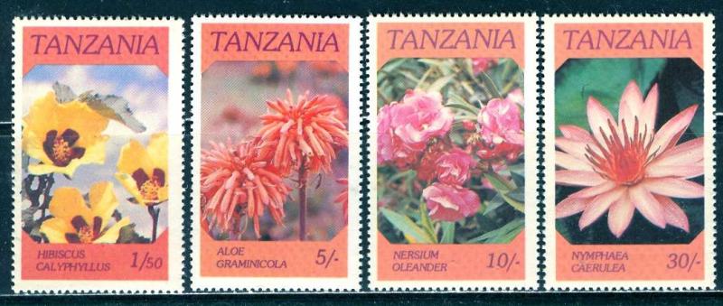 Tanzania; 1986: Sc. # 315-318: **/MNH Cpl. Set