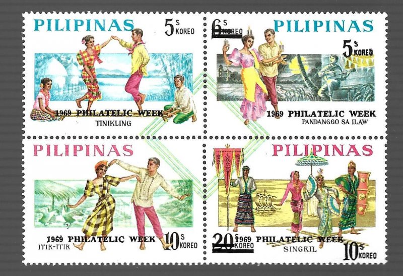 Philippines 1969 - MNH - Block - Scott #1046A *