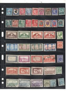 ALGERIA COLLECTION ON STOCK SHEET MINT/USED