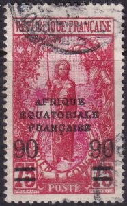 Middle Congo 1926 Sc 55 used