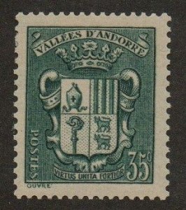 French  Andorra 73 Mint hinged