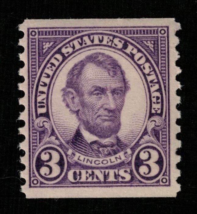 1923 USA  Abraham Lincoln Rotary, MNH 3c (TS-276)