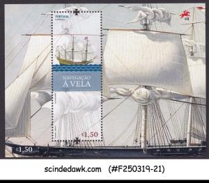 PORTUGAL - 2018 SAILING SHIPS - MINIATURE SHEET MNH