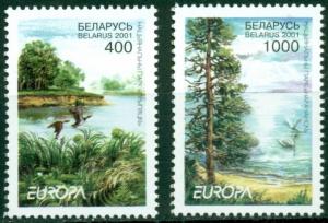 Belarus Scott #388-389 MNH Europa Flora and Fauna CV$5+