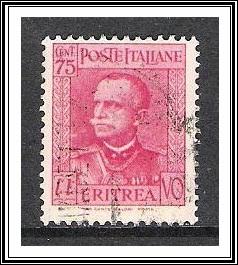 Eritrea #155 Victor Emmanuel III Used