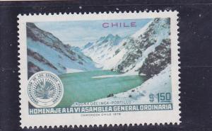 Chile  Scott#  491  MH