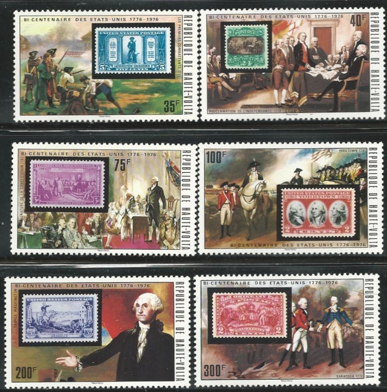 Burkino Faso  352-357   MNH