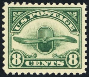 C4, Mint VF NH 8¢ Early Airmail Stamp *** Stuart Katz