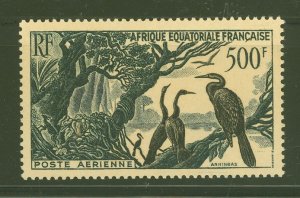 French Equatorial Africa #C37  Single