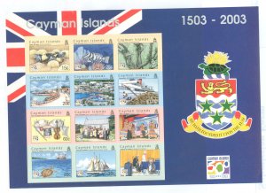 Cayman Islands #896a  Single (Complete Set)
