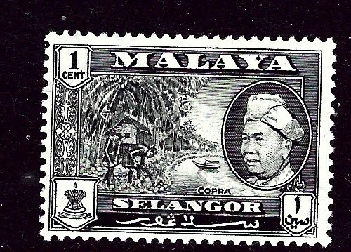 Malaya-Selangor 102 MLH 1957 issue    (ap3408)