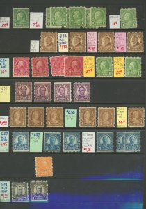 U.S. #SET/MIXED CONDITION 