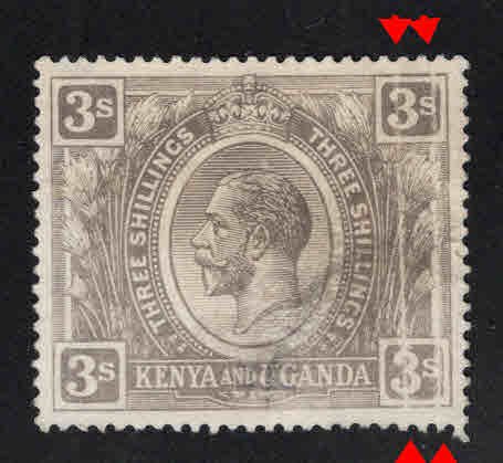 Kenya Uganda and Tanganyika KUT Scott 32 Used light cancel