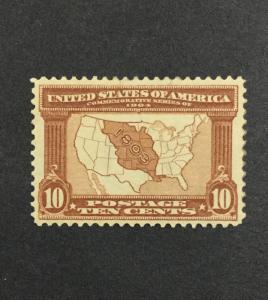 US #327 MINT OG H $110 LOT #7125